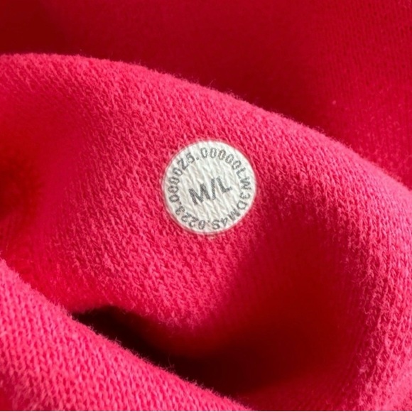 Lululemon Scuba Oversized Half-Zip Hoodie in Lip Gloss Pink Size M/L - Picture 4 of 6